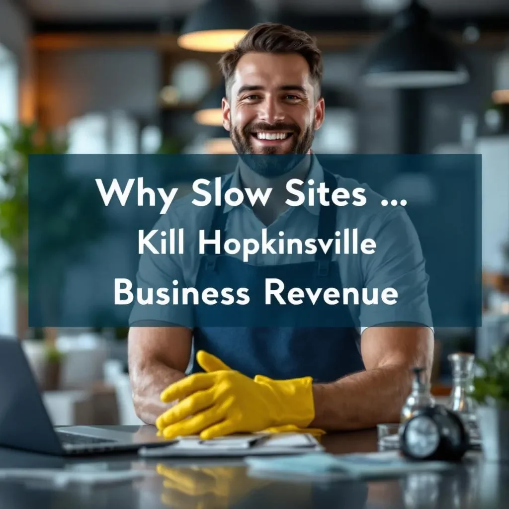 Why Slow Sites Kill Hopkinsville Cleaning Business Revenue
